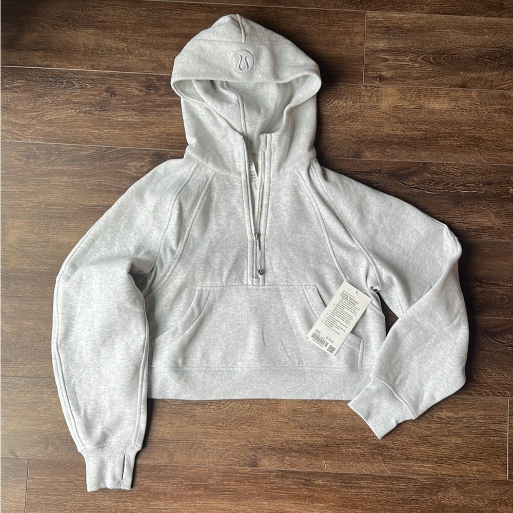 SOLD Lululemon oversized half zip scuba